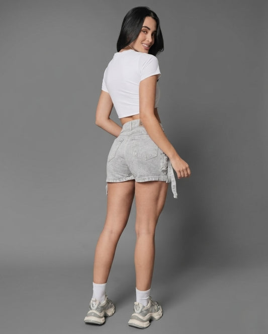 Falda short rígida