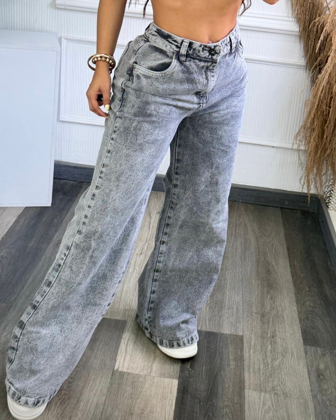 Jeans gris