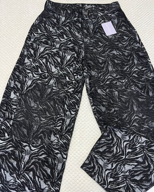 Conjunto Black Abstract