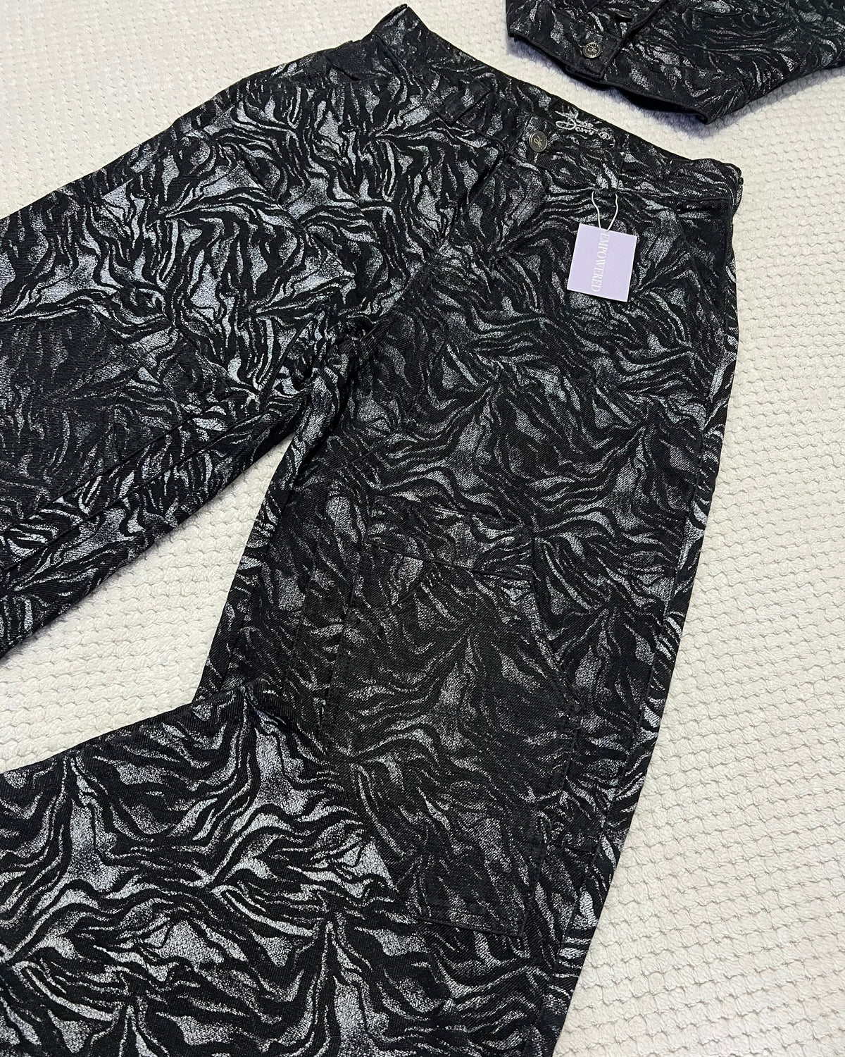 Conjunto Black Abstract