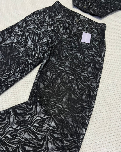Conjunto Black Abstract