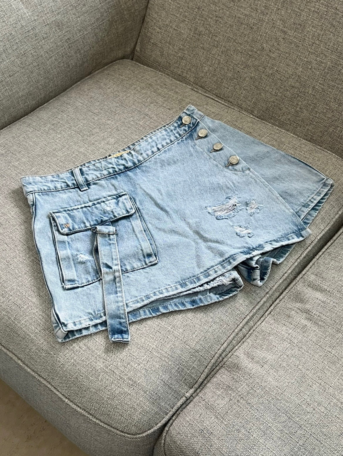 Falda short