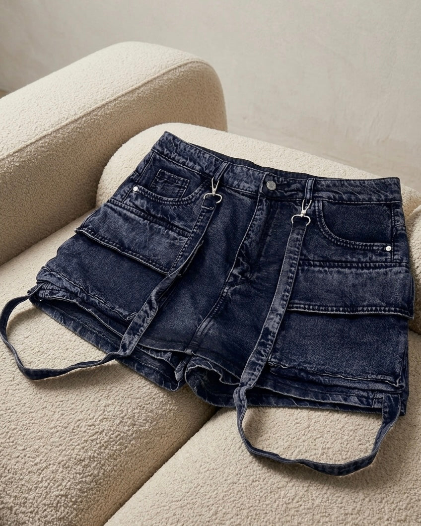 Falda short rígida